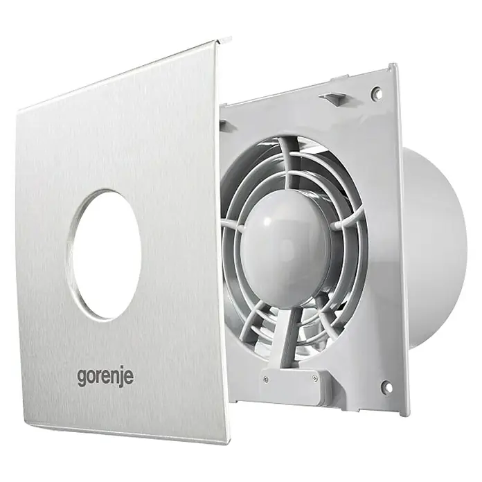 Gorenje Kupaonski ventilator BVX150SHS - Srebrne boje, Visina: 20 cm - Dijagonalni pogled