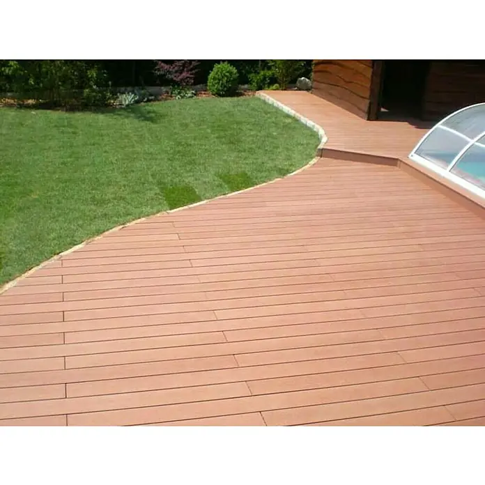 WPC daska za terasu Bambus - 400 x 15 x 2,5 cm, Smeđe boje - Živopisni prikaz