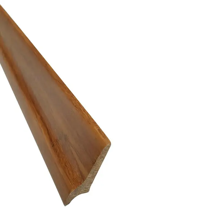 Podna kutna lajsna - 1.830 x 15 x 40 mm, Bambus Vintage - Dijagonalni pogled