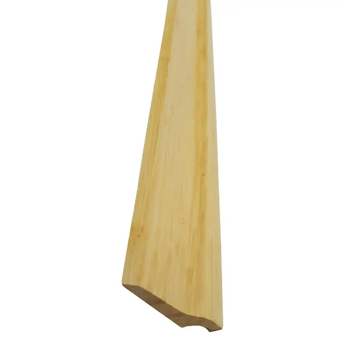 Podna kutna lajsna bambus - 1.900 x 50 x 15 mm - Dijagonalni pogled