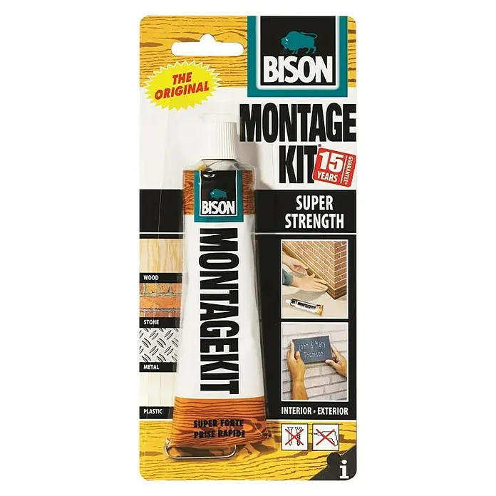 Bison Montažno ljepilo - 125 g - Pogled sprijeda