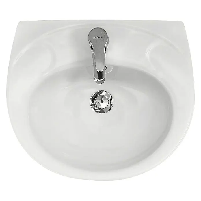 Cersanit Nadgradni umivaonik Roma/Eko - Š x D: 55 x 45,5 cm, Bijela boja - Pogled s gornje strane