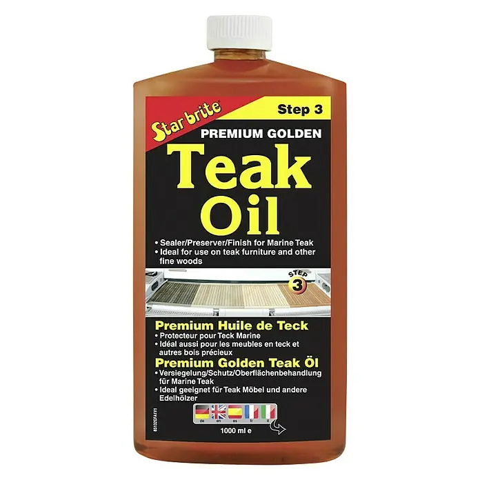 Star brite Ulje za zaštitu drva Teak Oil - Tikovina, 1 l - Pogled sprijeda