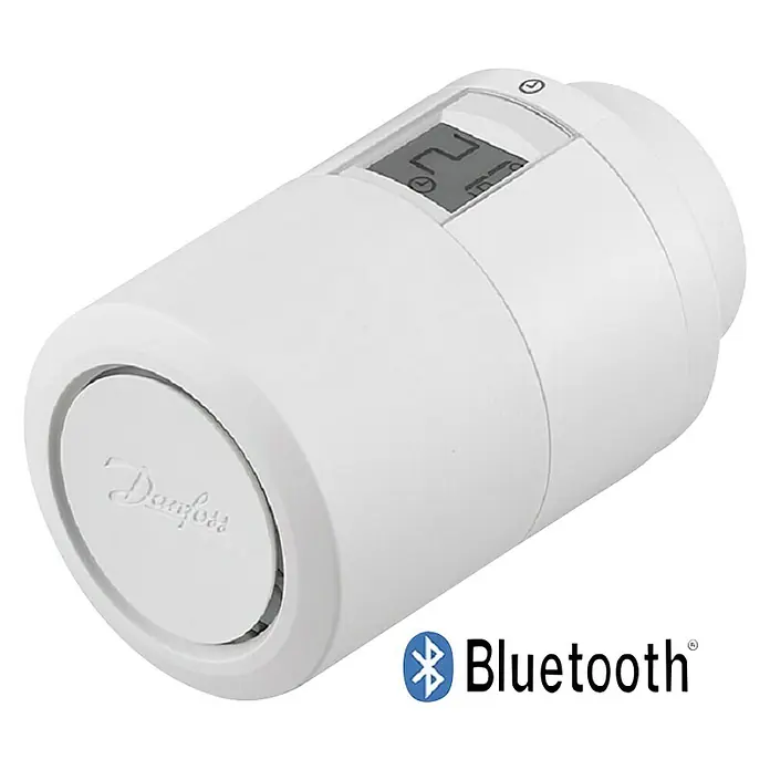 Danfoss Radijatorska termostatska glava Eco Home, Bluetooth - LCD zaslon - Dijagonalni pogled