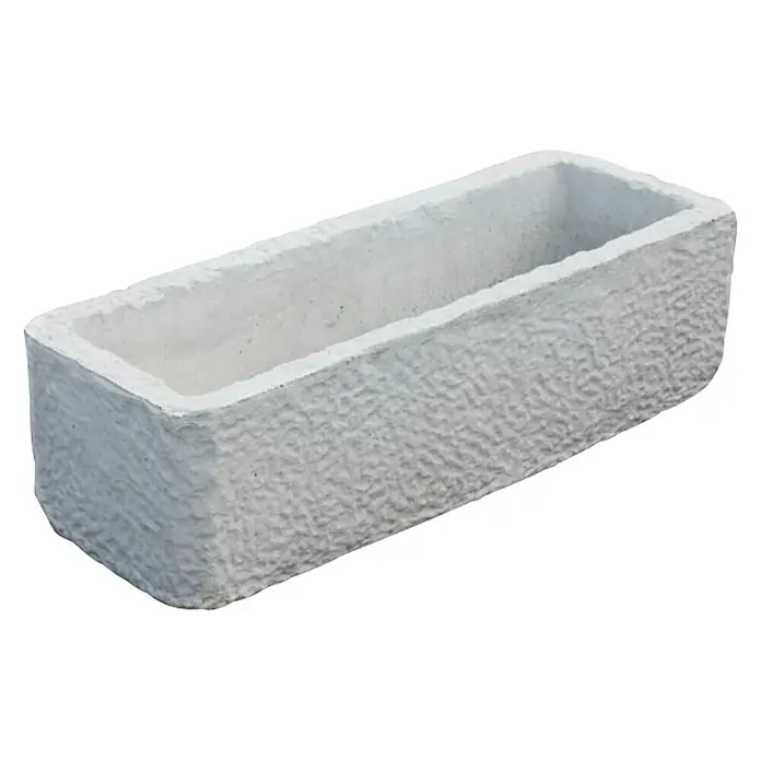 Žardinjera za cvijeće - D x Š x V: 80 x 20 x 30 cm - Dijagonalni pogled