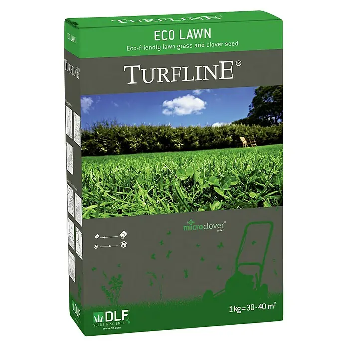 DLF Sjeme za travu za igrališta i sportske travnjake Turfline Eco Lawn - 1 kg - Dijagonalni pogled