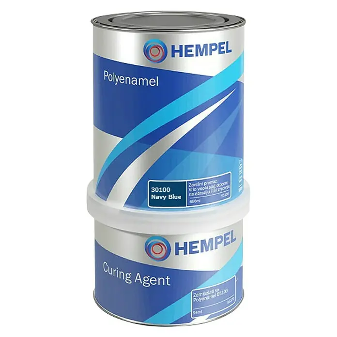 Hempel Dvokomponentni premaz - 750 ml, Mornarsko plavo - Pogled sprijeda