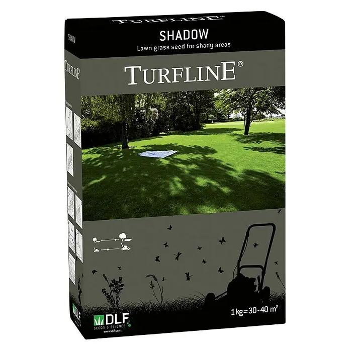 DLF Sjeme trave za sjenovite položaje Turfline Shadow - 1 kg - Dijagonalni pogled