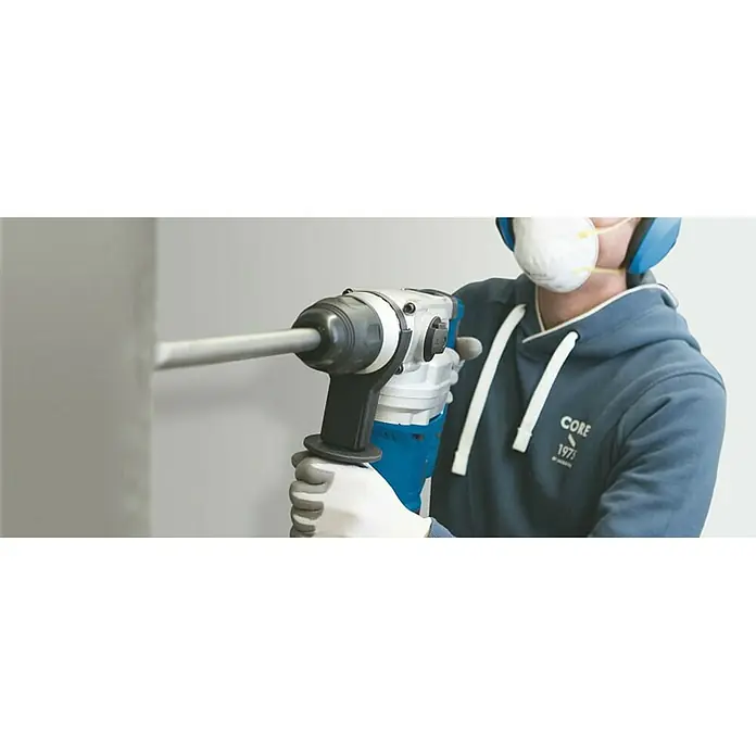 Scheppach Udarna bušilica DH 1200 MAX - 1.050 W, Jačina pojedinog udarca: 9 J, Broj udaraca: 0 /min - 3.780 /min - Proizvod u upotrebi