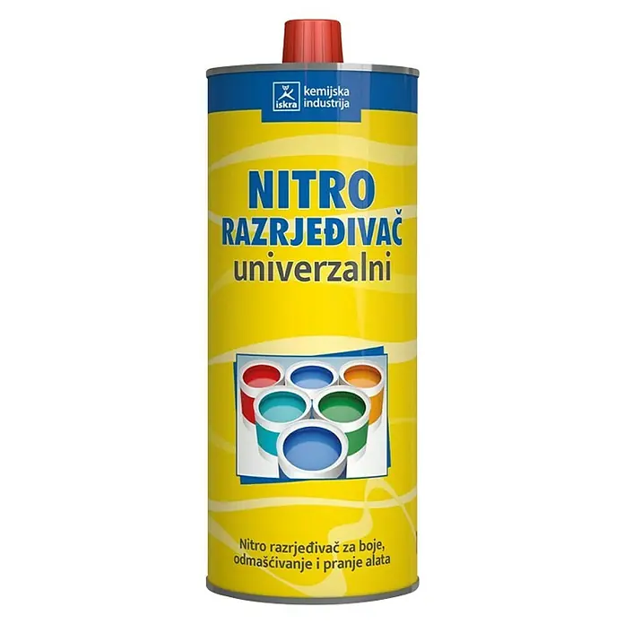 Univerzalni nitro razrjeđivač - 1 l - Pogled sprijeda