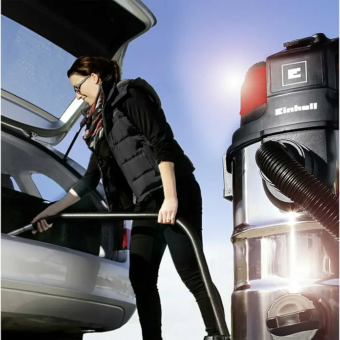 Einhell Usisivač za mokro i suho usisavanje TE-VC 2340 SA - 1.200 W, Zapremina spremnika: 40 l - Proizvod u upotrebi