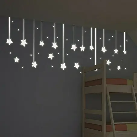 Dekorativna naljepnica Hanging Stars