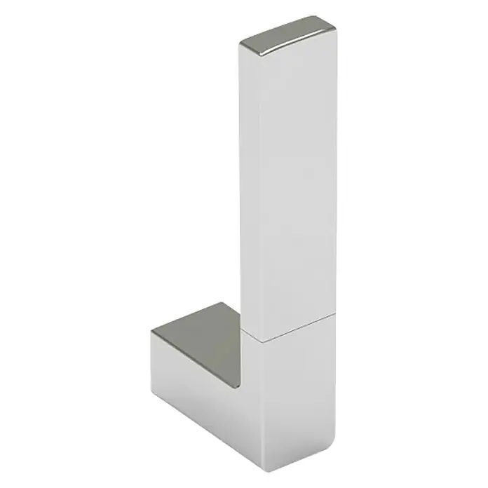 Držač toaletnog papira Nex 103 - Materijal: Metal, Bez poklopca, Krom - Dijagonalni pogled