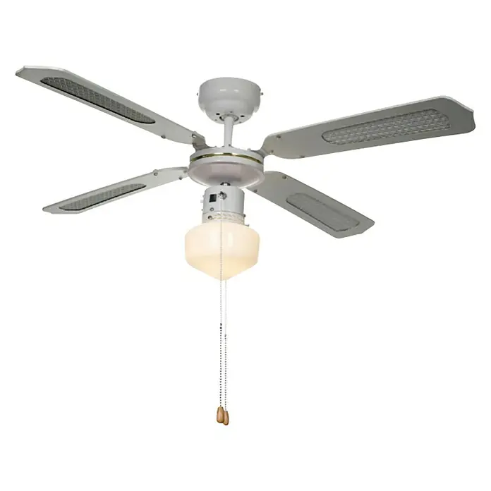 Ferotehna Stropni ventilator Dolly D1060 - 105 cm, Bijele boje, 50 W - Pogled sprijeda