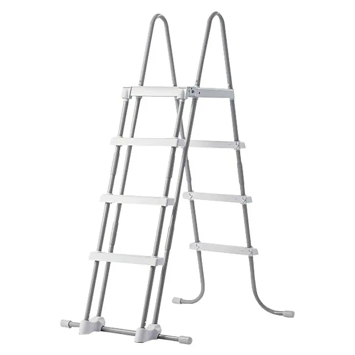 Intex Frame-Pool-Set Graphite - Ø x H: 478 x 124 cm, 16.805 l, Anthrazit - Diagonale Ansicht
