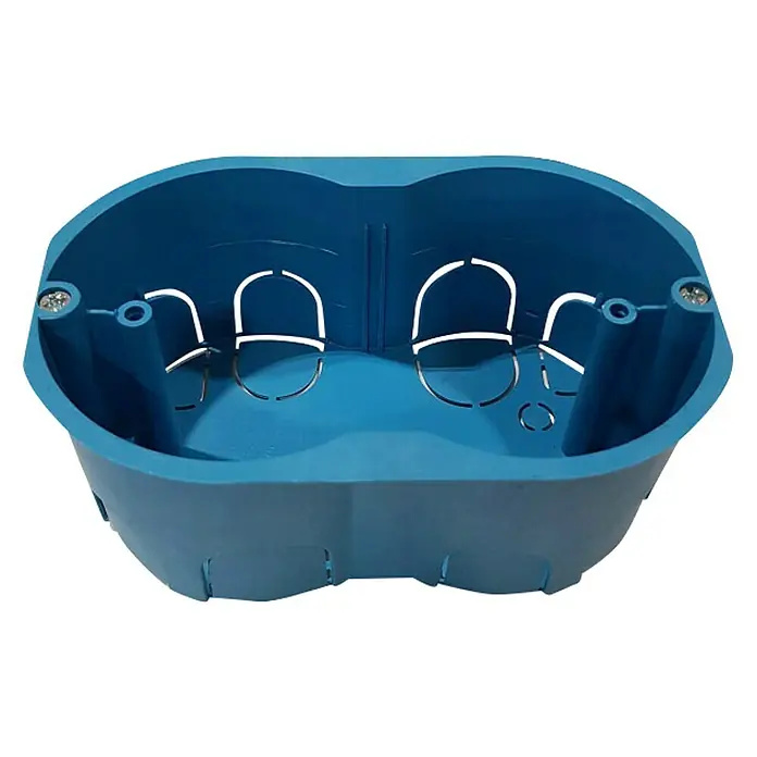 Exteh Priključna kutija za utičnice i prekidače, 3 modula - 50 x 115 x 75 mm - Pogled odozgo