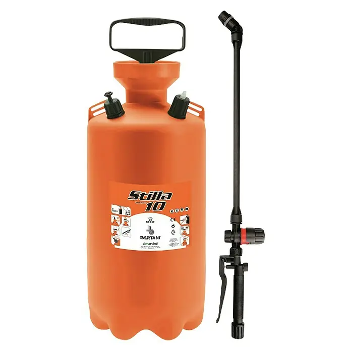 Tlačna prskalica - Plastika, 10 l - Pogled sprijeda