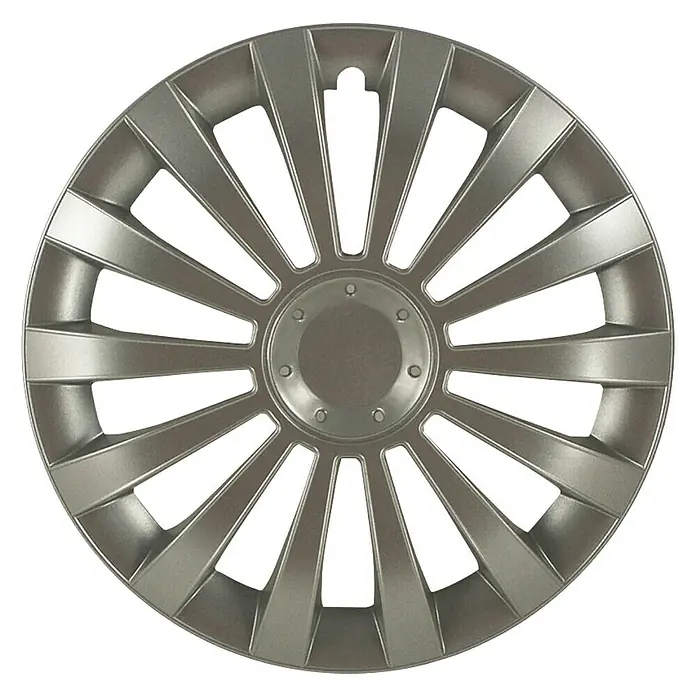 Naplatak Meridian 15" - Promjer: 15 ", Srebrne boje, 1 kom - Pogled sprijeda