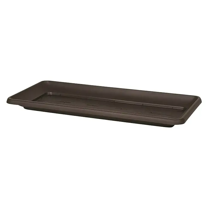 Podložak za žardinjeru za cvijeće Mediteran Maxi - D x Š x V: 80 x 38,5 x 6,5 cm, Terakota - Dijagonalni pogled