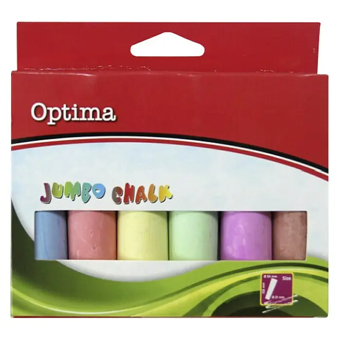 Kreda za bojanje ulice Optima - Više boja - Pogled sprijeda
