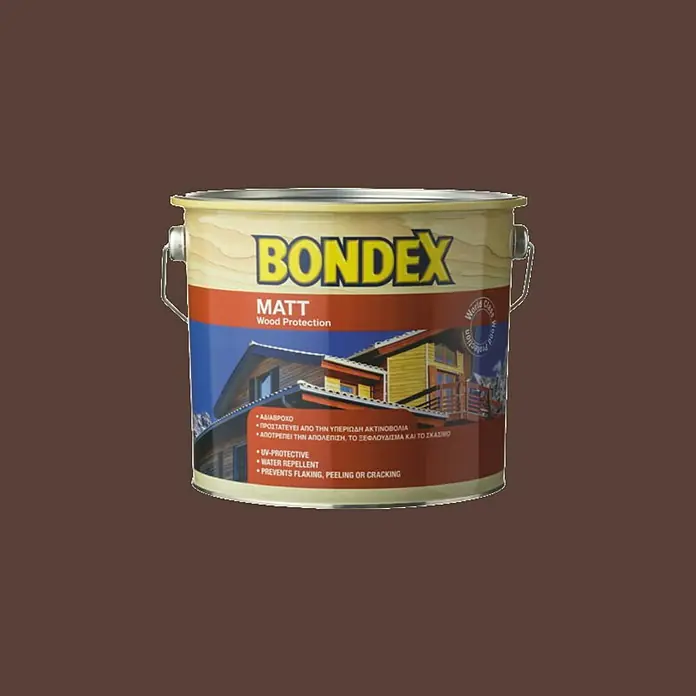 Bondex Lazura za zaštitu drva - Palisandrovina, 5 l, Mat - Detaljan prikaz