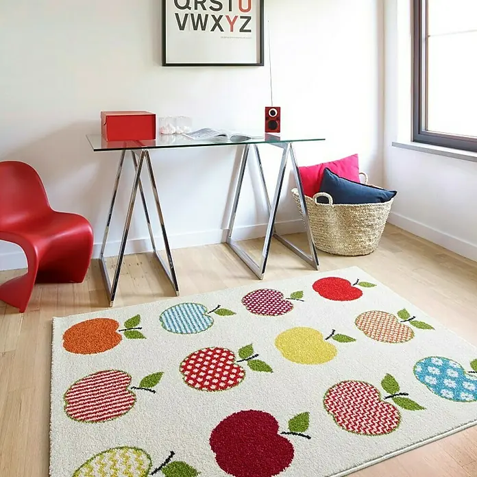 Tepih Swing jabuka - Više boja, 170 x 120 cm - Živopisni prikaz
