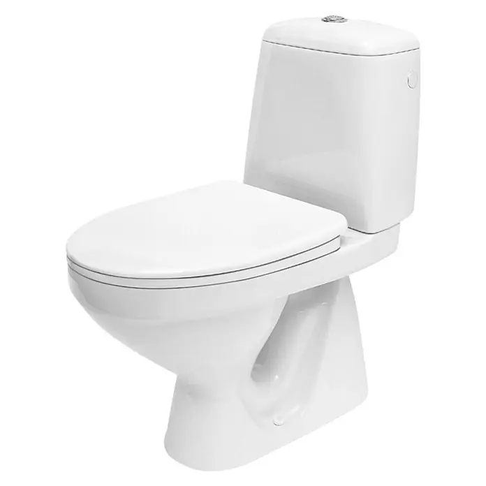 Cersanit WC monoblok Roma Simplon - WC odvod: Okomito, Bijele boje - Dijagonalni pogled