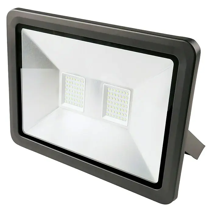 LED reflektor - 100 W, Crne boje, IP65 - Dijagonalni pogled