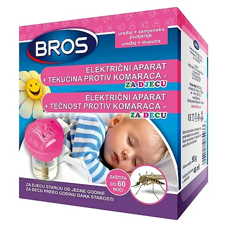 Bros  Uređaj za zaštitu od insekata sa tekućinom, za djecu