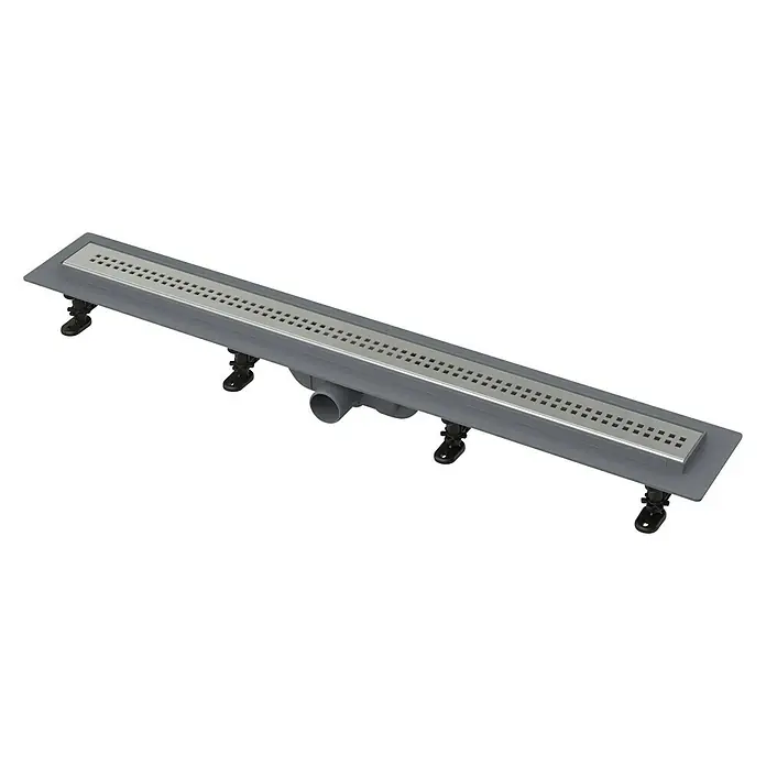 Podna tuš kanalica ravni dizajn - 55 cm - Dijagonalni pogled
