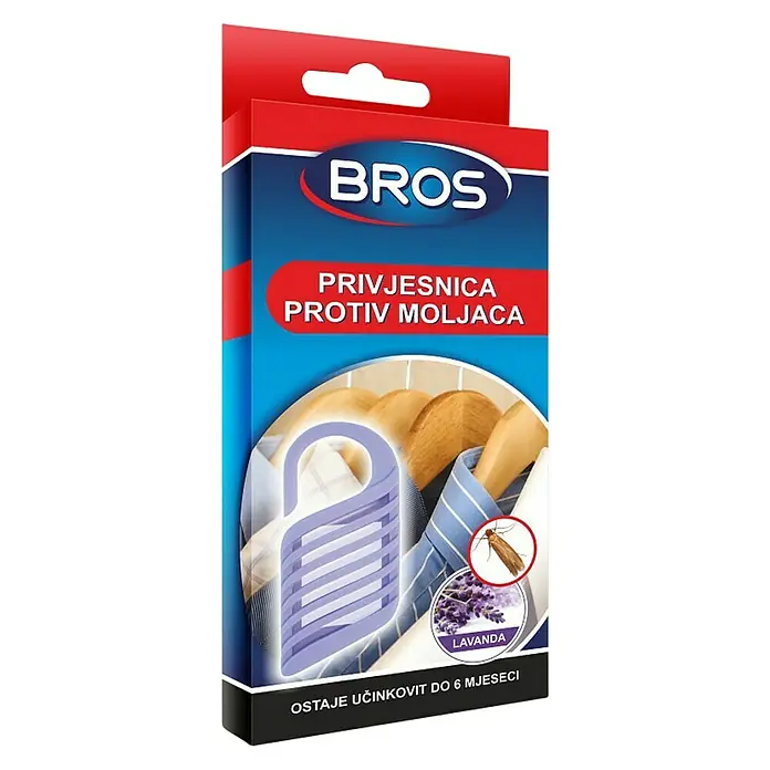 Bros Zaštita od moljaca - 1 kom - Dijagonalni pogled