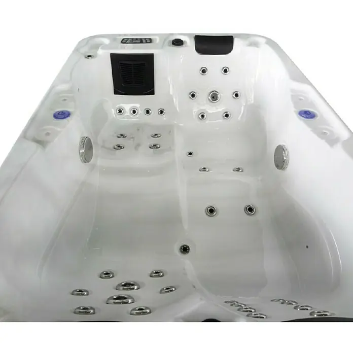 Sanotechnik Hidromasažni bazen Oasis mini Modena - D x Š x V: 205 x 130 x 70 cm, 590 l, Prikladno za: 2 osobe - Detaljan prikaz