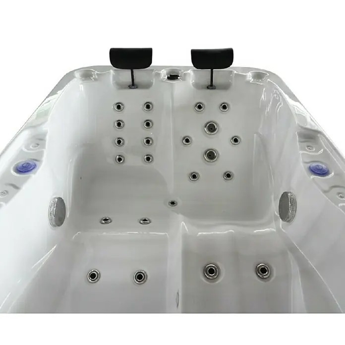 Sanotechnik Hidromasažni bazen Oasis mini Modena - D x Š x V: 205 x 130 x 70 cm, 590 l, Prikladno za: 2 osobe - Detaljan prikaz