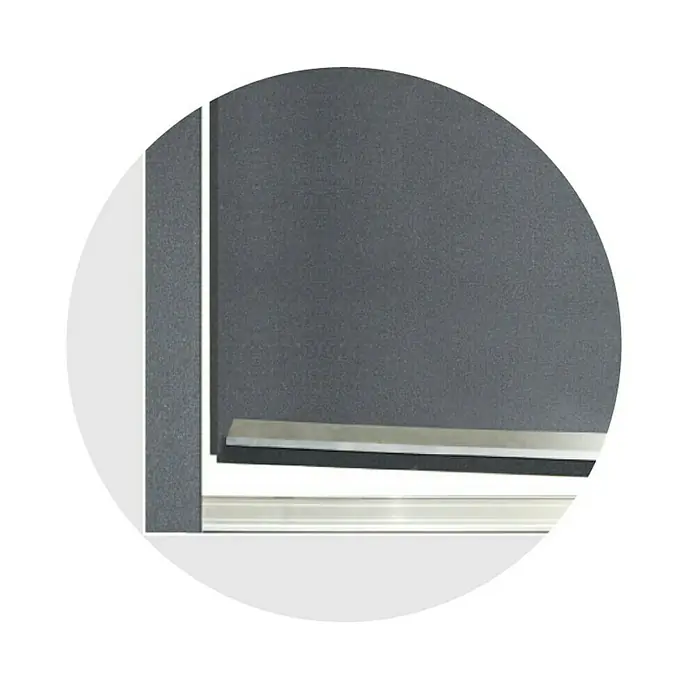 Okapni rub za vrata Pantor 90S - 894 mm, Aluminij - Detaljan prikaz