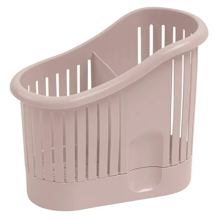 Curver Posuda za pribor za jelo - 6,5 x 4,5 x 14 cm, Bež boje - Dijagonalni pogled