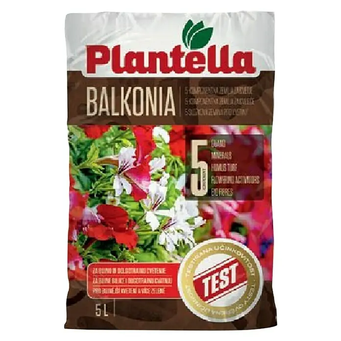 Zemlja za biljku Balkonia - 5 l - Pogled sprijeda