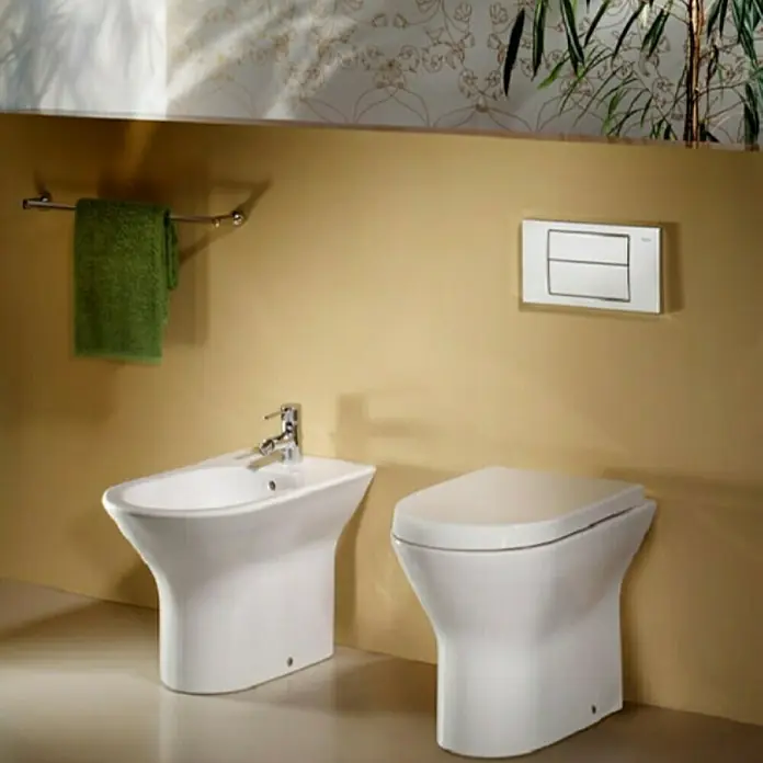 Roca Nexo Stajaća WC školjka - D x Š x V: 54 x 36 x 33,5 cm - Živopisni prikaz