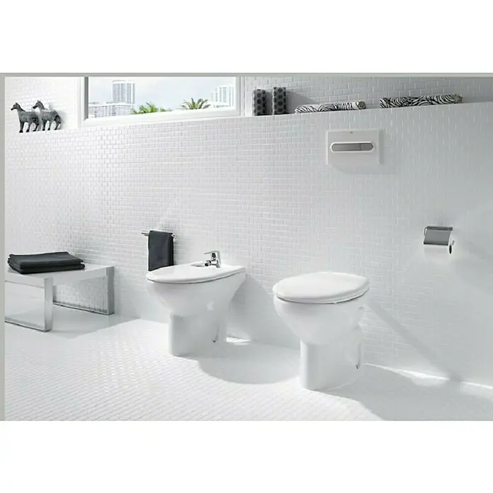 Roca Victoria WC daska Softclose - Plastika, Bijele boje - Živopisni prikaz