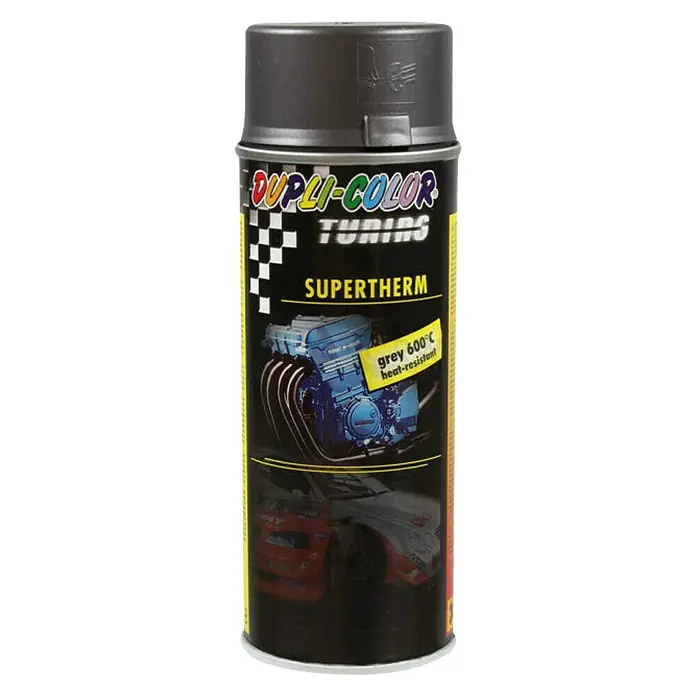 Dupli-Color Poseban sprej za lakiranje Supertherm - 400 ml, Prozirno, Otpornost na temperaturu: 600 °C - Pogled sprijeda