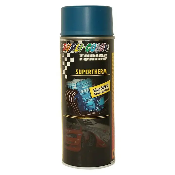 Dupli-Color Lak u spreju Supertherm - 400 ml, Plave boje - Pogled sprijeda