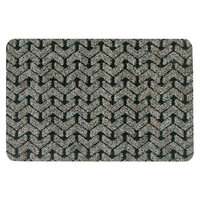 Tepih Centar Otirač Kingsize - Bež boje, D x Š: 40 x 60 cm - Pogled s gornje strane