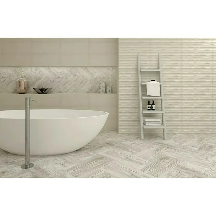 Gorenje Keramika Porculanska pločica Forest - 30 x 60 cm, Bijele boje - Živopisni prikaz