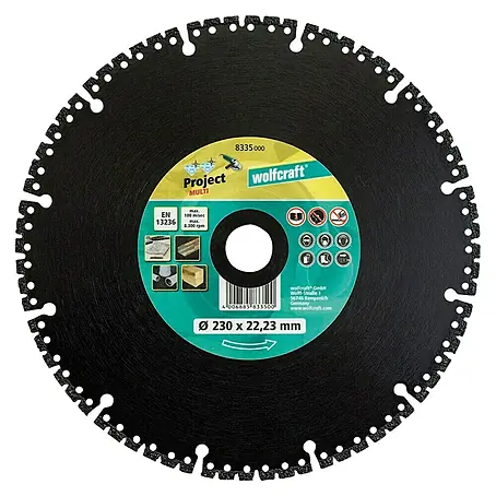 Wolfcraft  Diamant-Trennscheibe Pro Multi