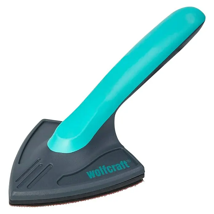 Wolfcraft Lijadora triangular - 95 mm - Vista angular