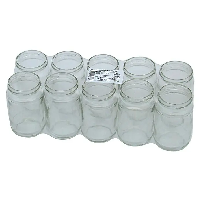 Set staklenki - 10 Kom., Promjer: 66 mm - Dijagonalni pogled