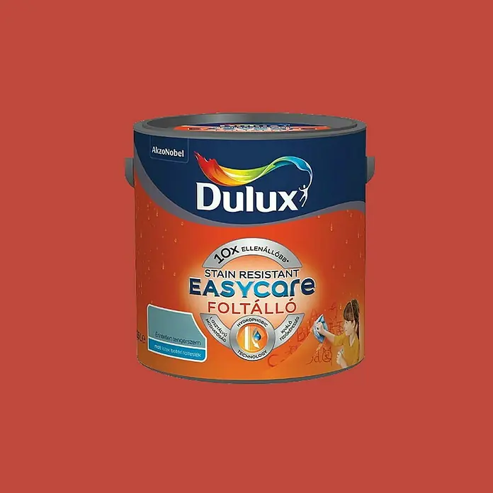 Dulux Unutarnja disperzijska boja - Crvene boje, 2,5 l - Pogled sprijeda