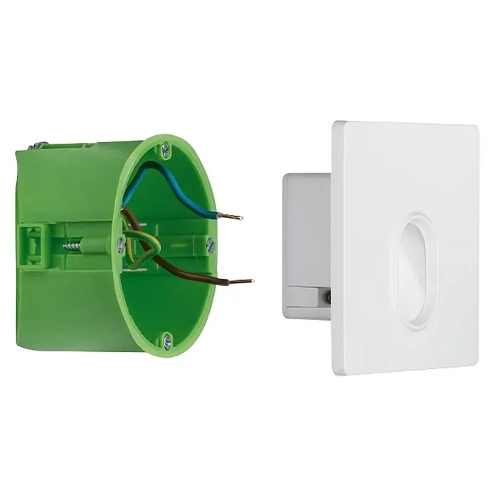 Paulmann Ugradbena LED svjetiljka - 1,7 W, Bijele boje, Š x V: 7,8 x 7,8 cm - Pogled s desne strane