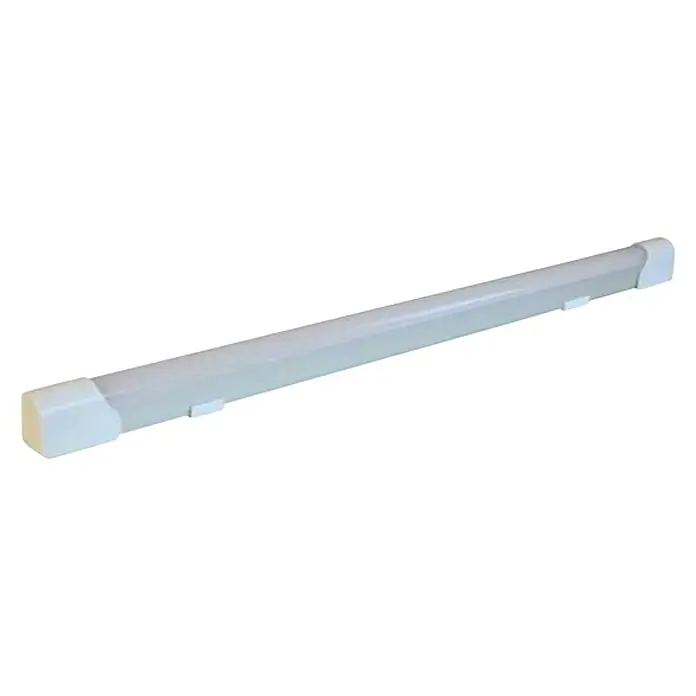 Svjetlosna LED cijev - 10 W, Srebrne boje, D x Š x V: 615 x 30 x 40 mm - Dijagonalni pogled