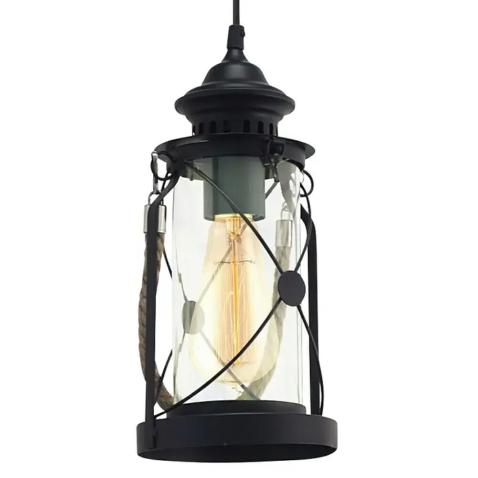 Eglo Hanglamp Bradford - 60 W, Helder, E27 - Vooraanzicht