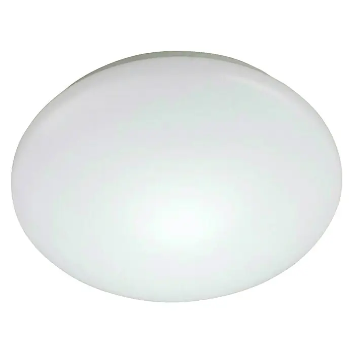 Ferotehna LED stropna svjetiljka sa senzorom, okrugla - 16 W, Ø x V: 260 x 80 mm, Bijele boje - Pogled odozdo